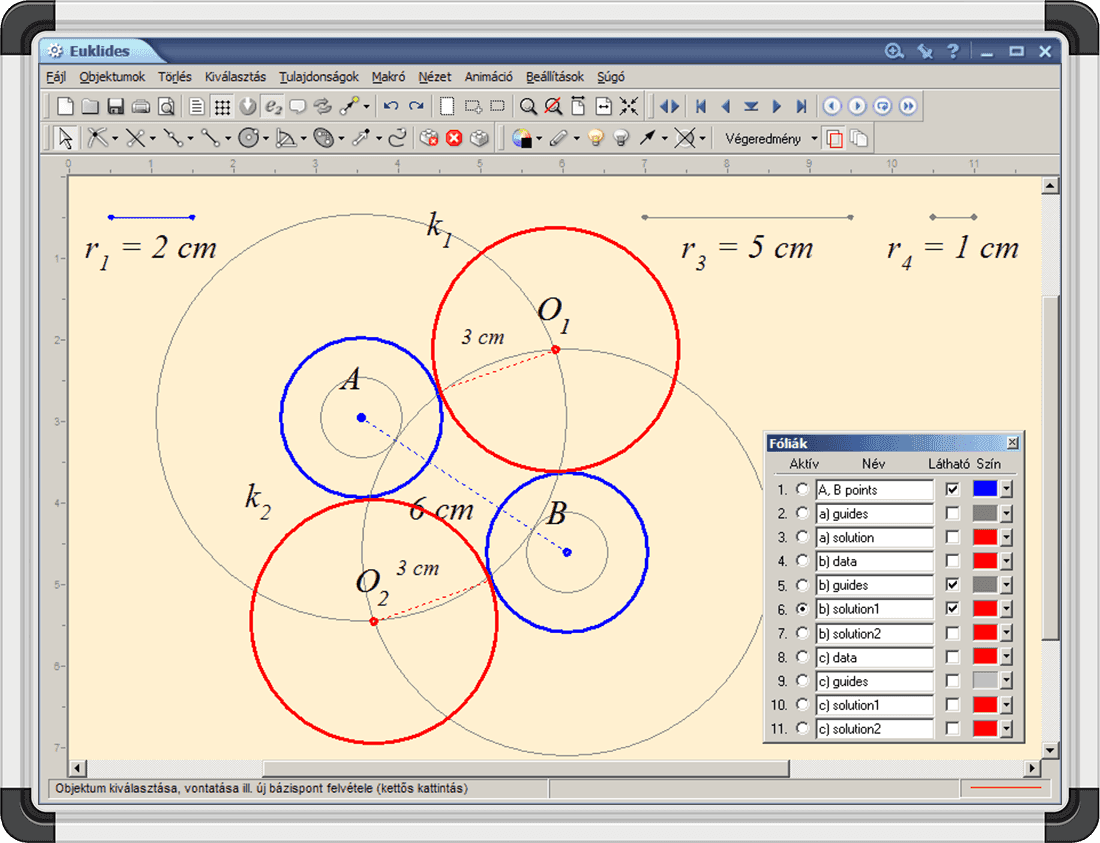 Animált nyomvonalképzés