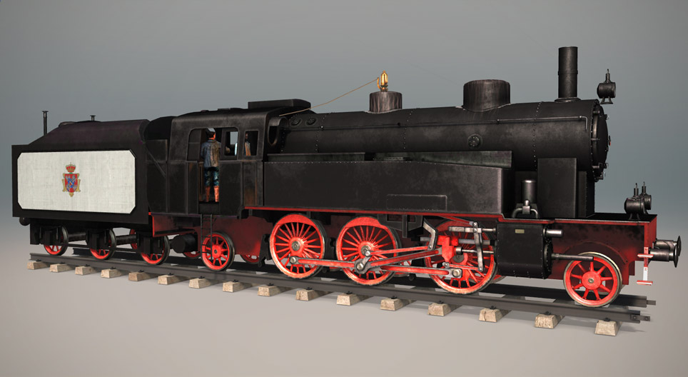 Parní lokomotiva BR Standard Class 3 2-6-2T