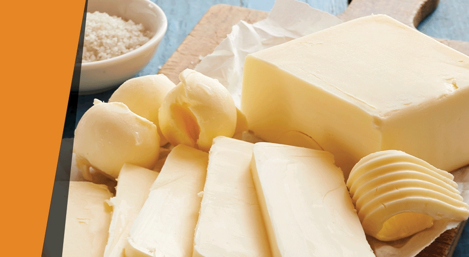 Frische Milch und gute Butter