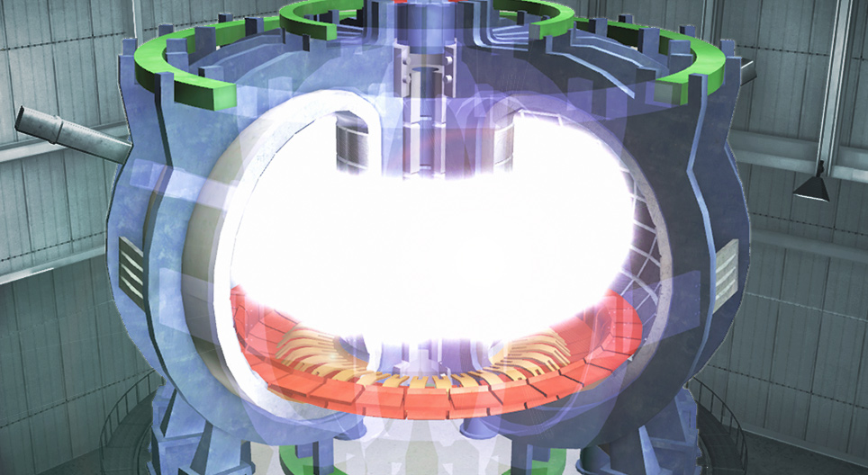 Der Kernfusionsreaktor