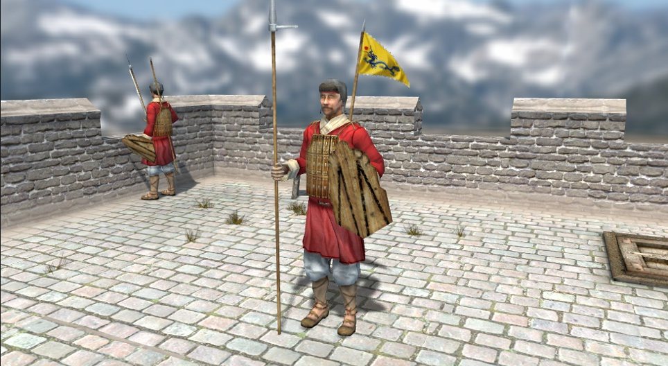 Chinesischer Soldat (Mittelalter)