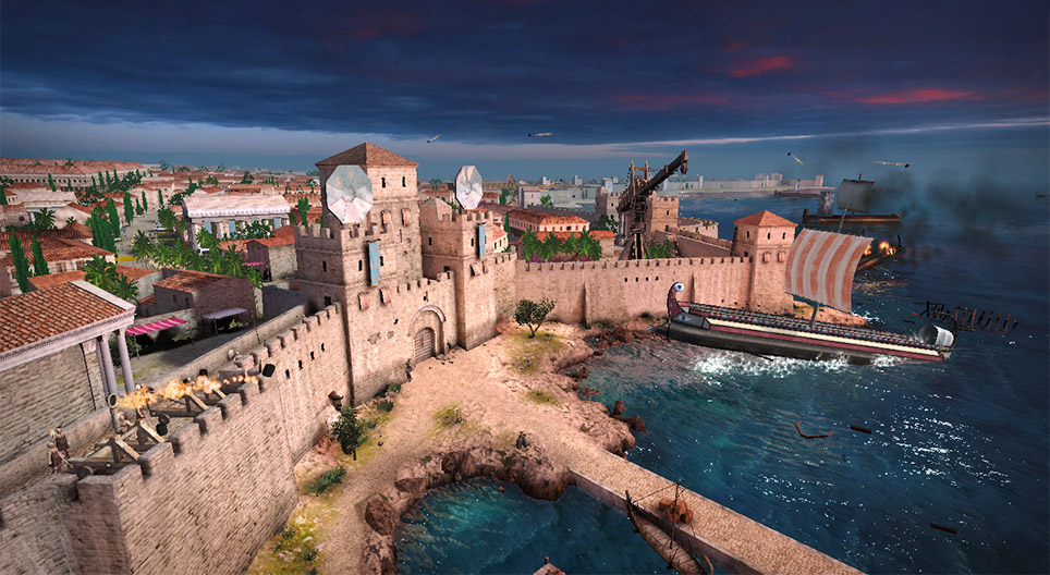 Archimedes’ Kriegsmaschinen (Syrakus, 3. Jh. v. Chr.)