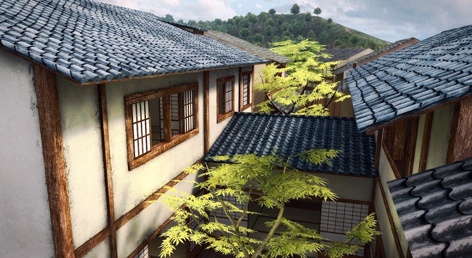 Das traditionelle japanische Wohnhaus