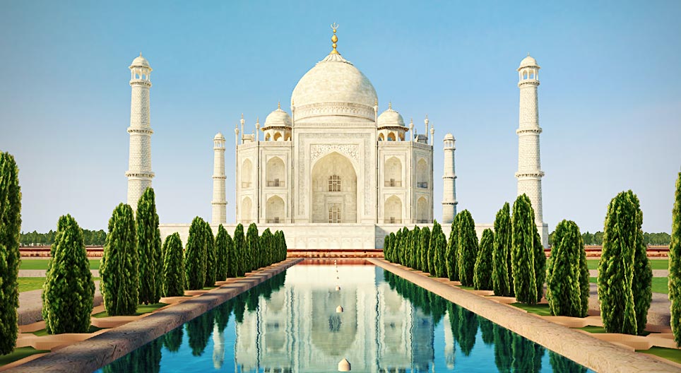 Taj Mahal (Agra, 17. Jahrhundert)
