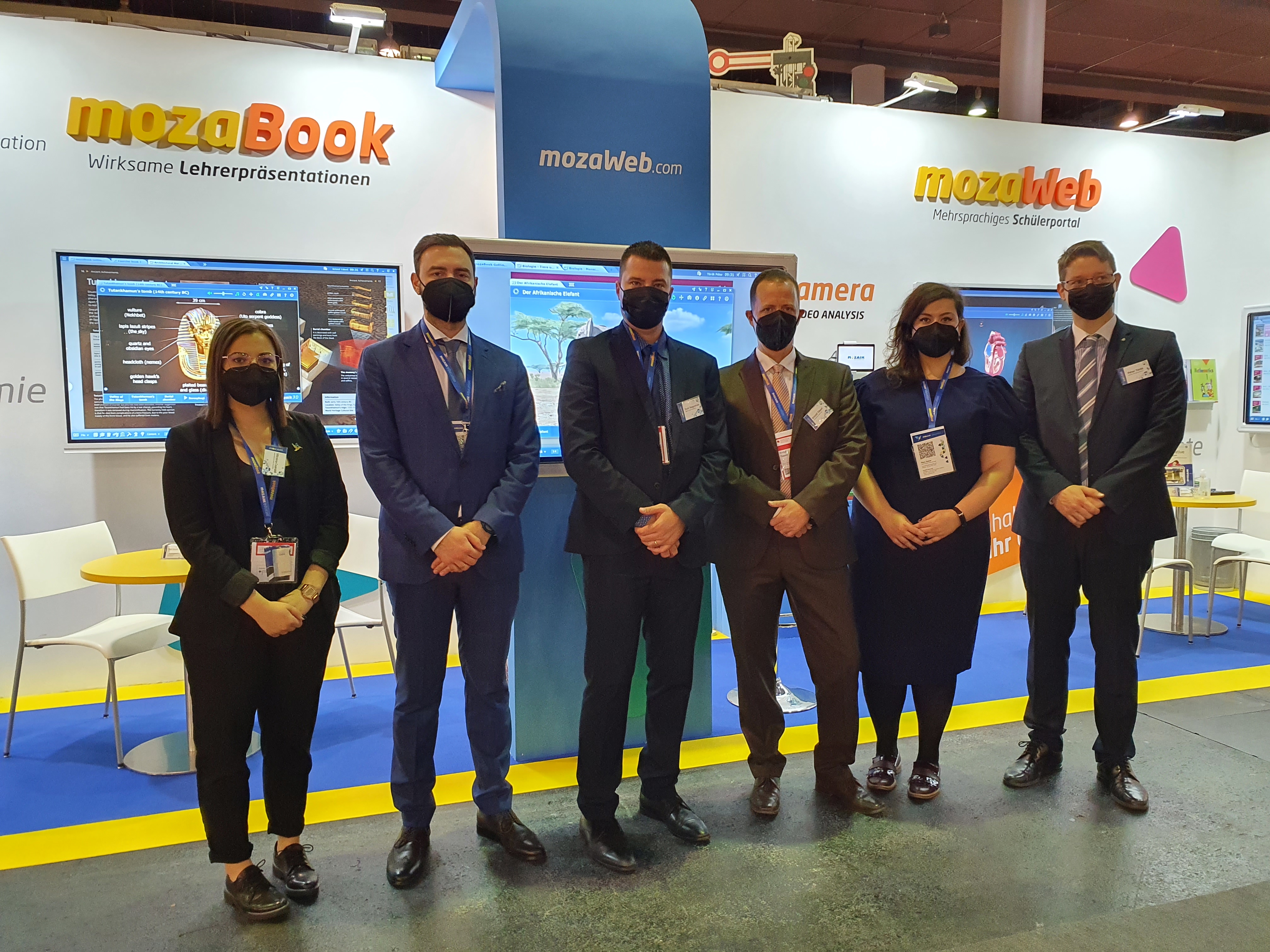 Together at the Frankfurt Book Fair with Mitterpunktschule from Haiger