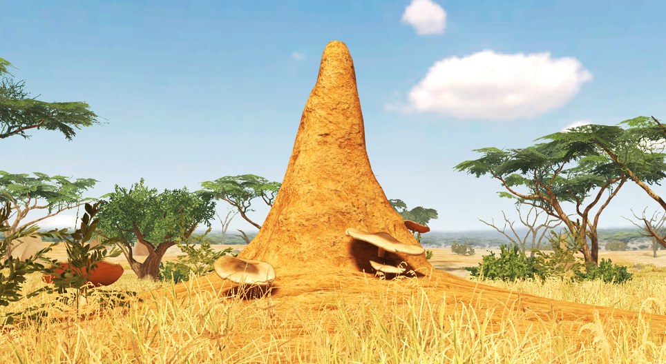 Termite mound