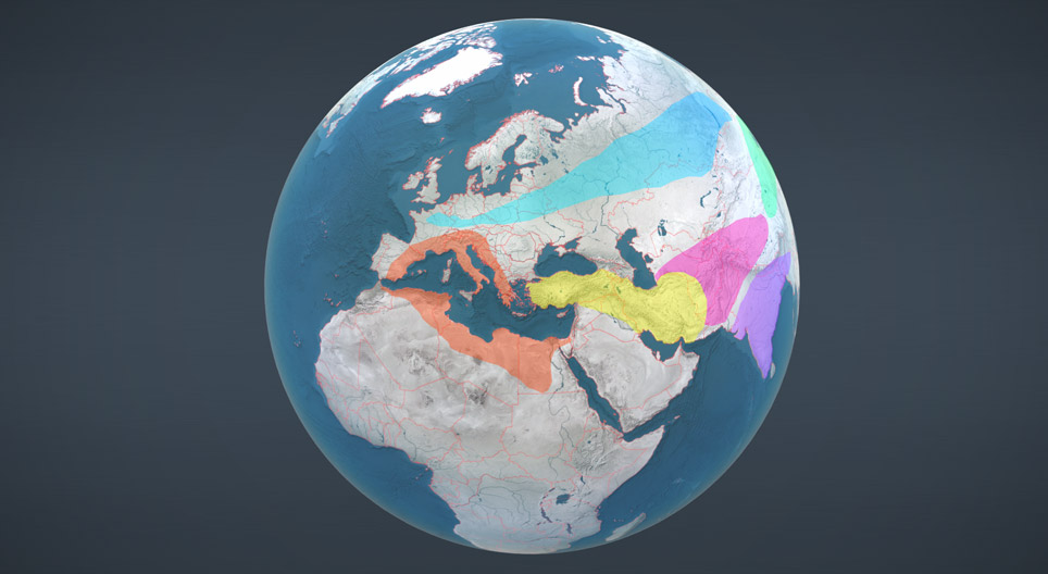 Location of origin of livestock and crops
