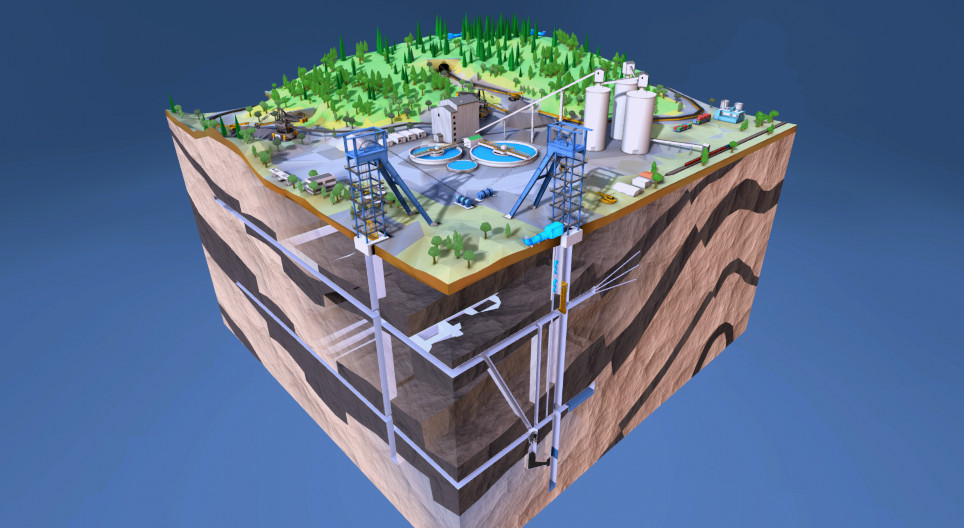 Underground coal mining
