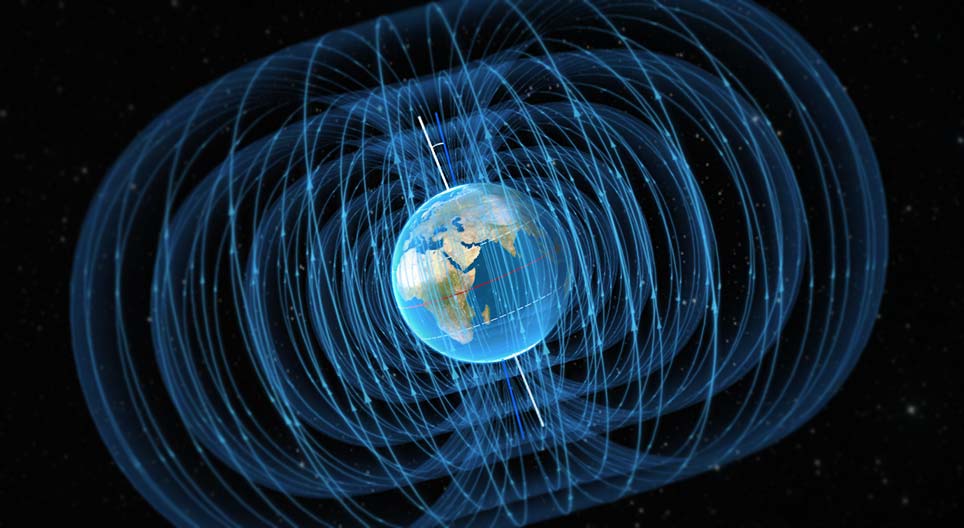 The Earth’s magnetic field