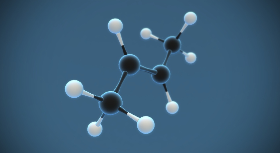 Trans-2-butene (C₄H₈)