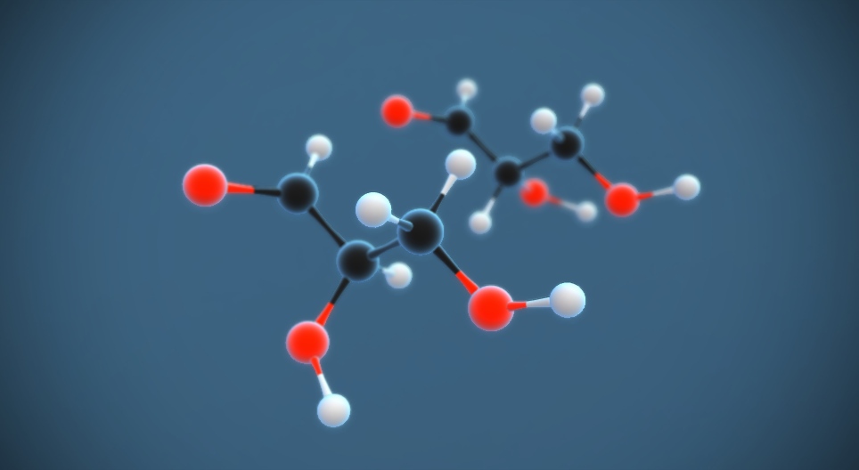 Glyceraldehyde (C₃H₆O₃)