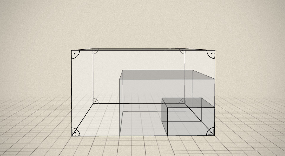 Ratio of volumes of similar solids