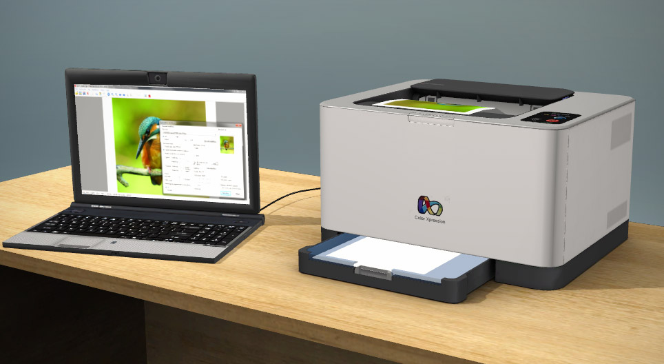 How does it work? - Laser printer