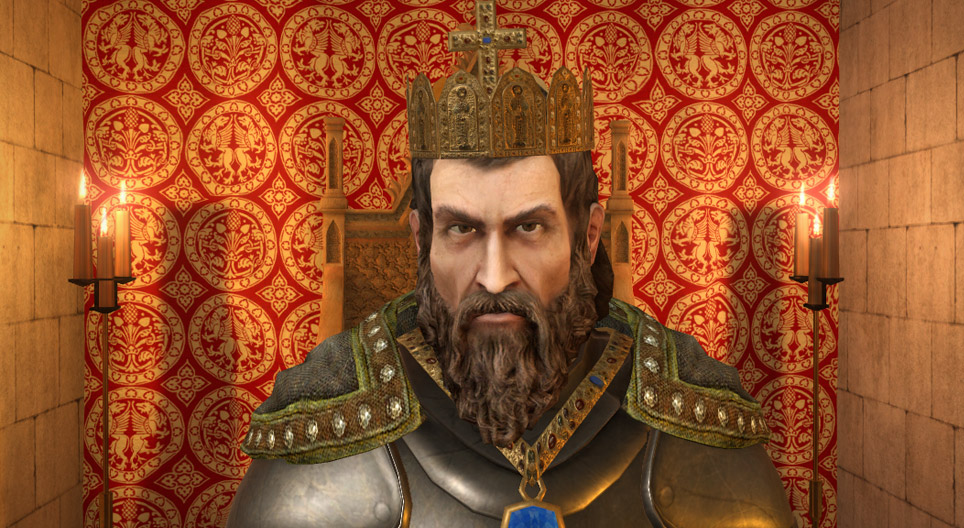 Medieval Christian king