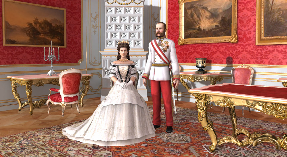 Habsburg imperial couple (19th century)