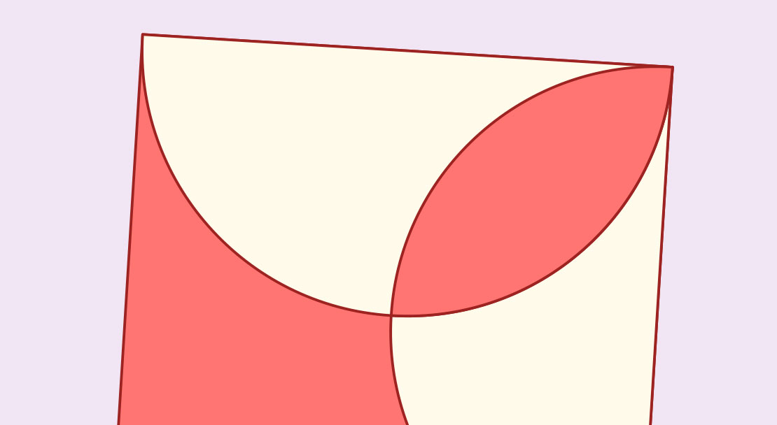 Calcular el área - Círculo