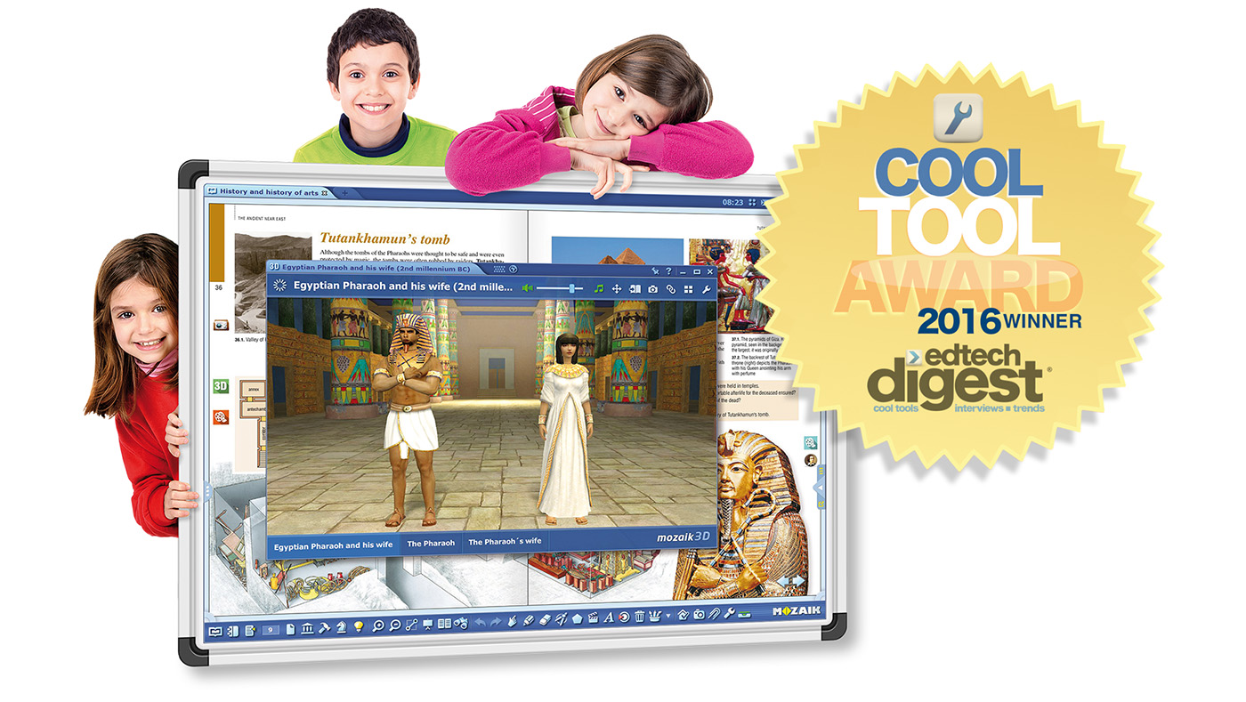 mozaBook wins Cool Tool: Presentation Solution in EdTech Awards