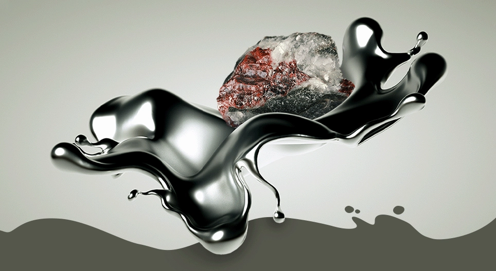 Le mercure, un métal liquide