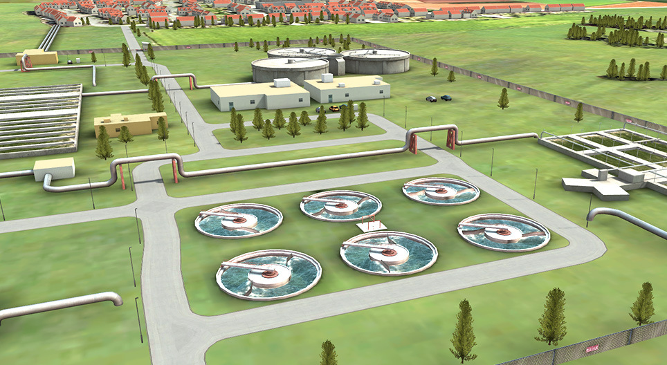 La station d'épuration