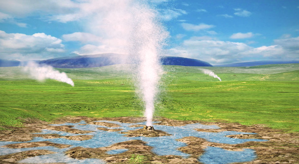 Le geyser