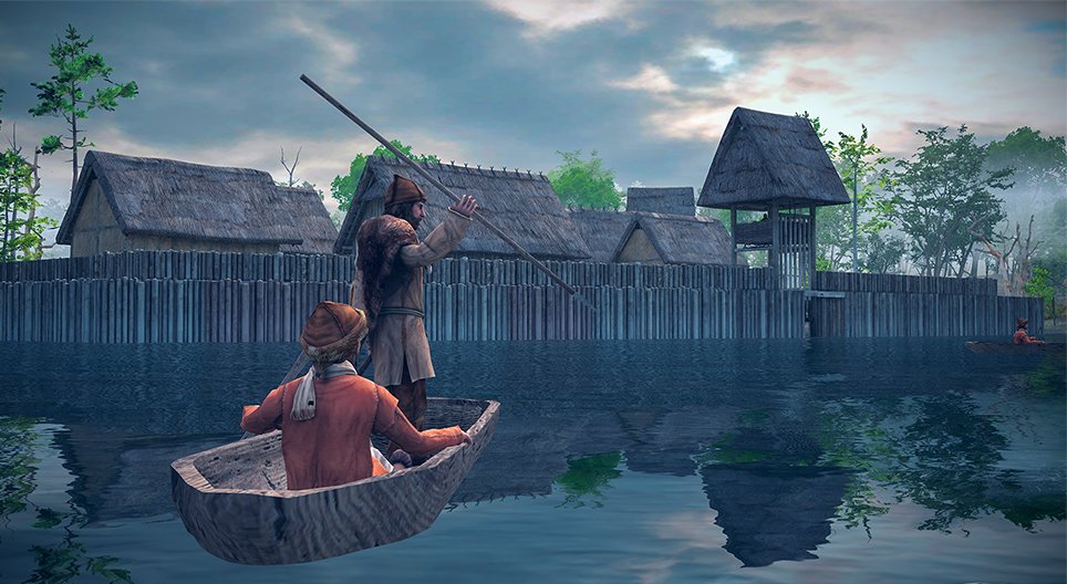 Stilt house settlement (Unteruhldingen, 4th millennia BC)