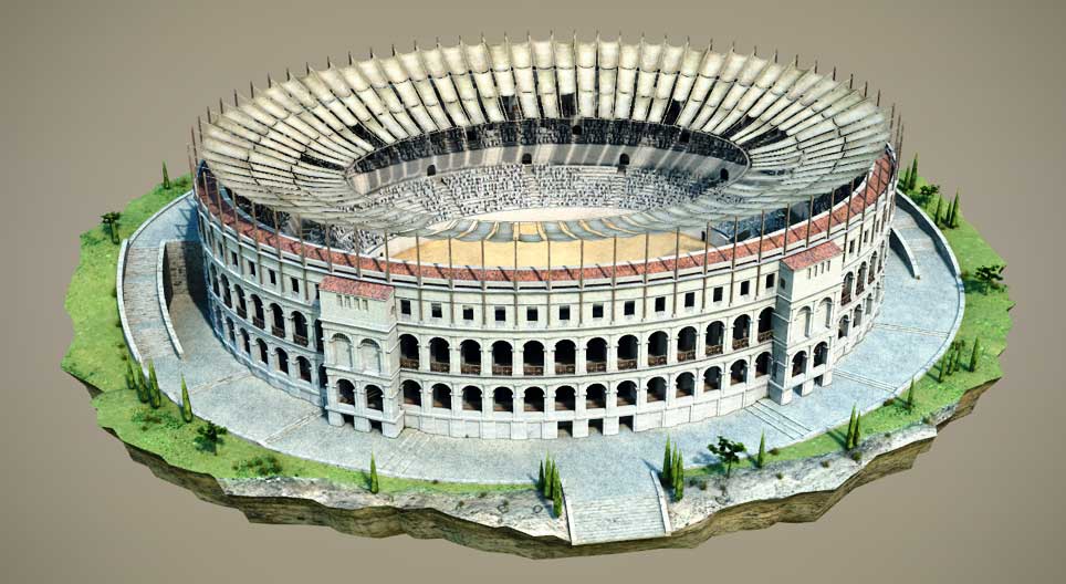 Amphithéâtre de Pula (Pula, Ier siècle)