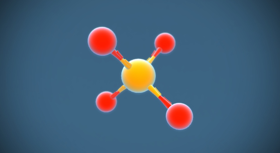 Fosfat ion (PO₄³⁻)