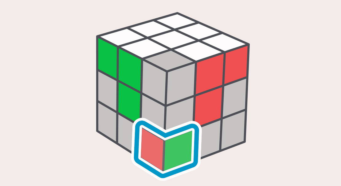 Rubik kocka részmegoldások