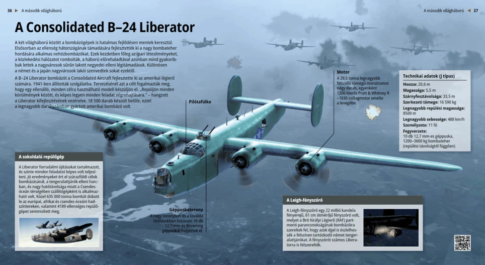 A Consolidated B–24 Liberator