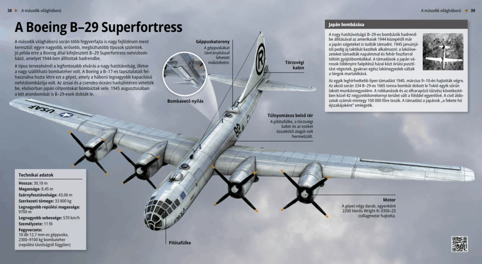 A Boeing B–29 Superfortress