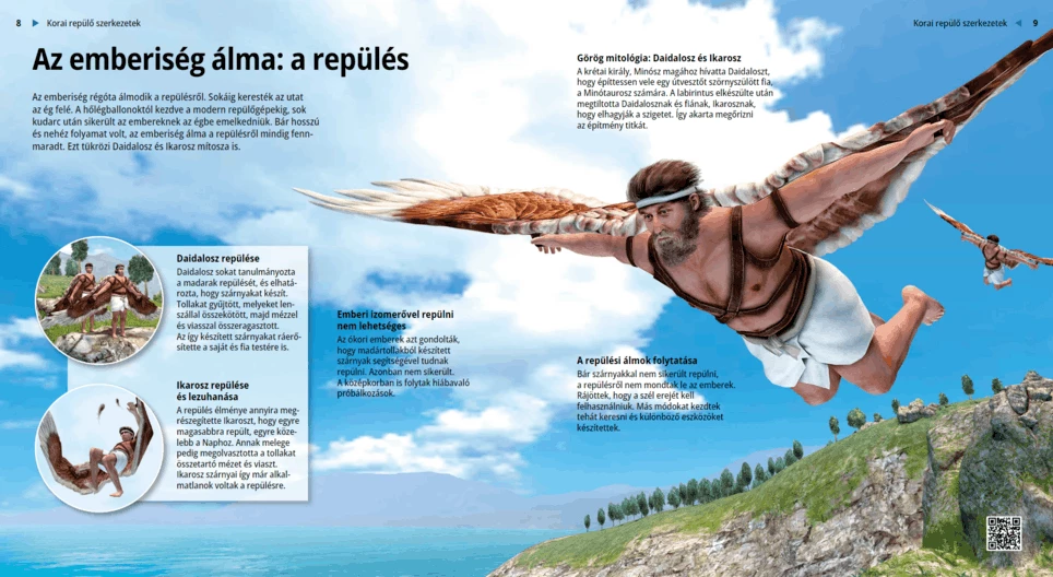 Az emberiség álma: a repülés