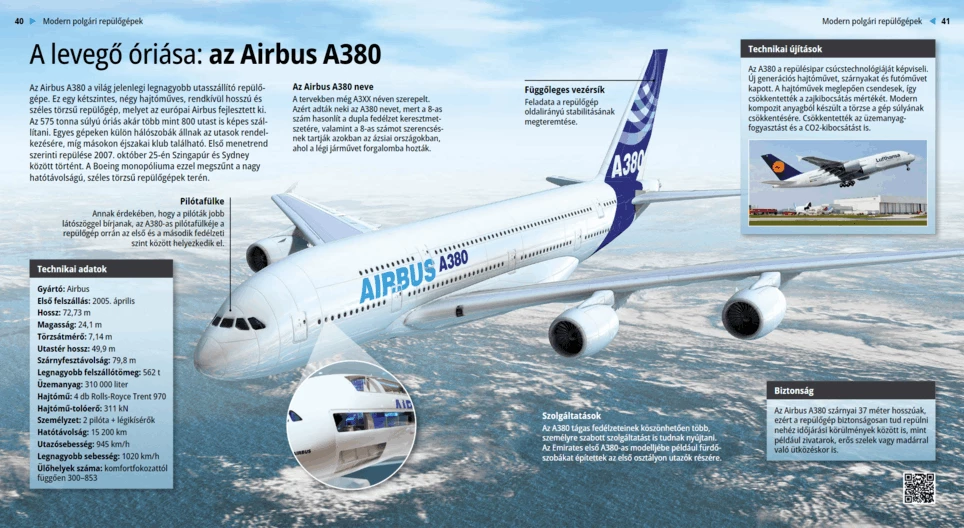 A levegő óriása: az Airbus A380