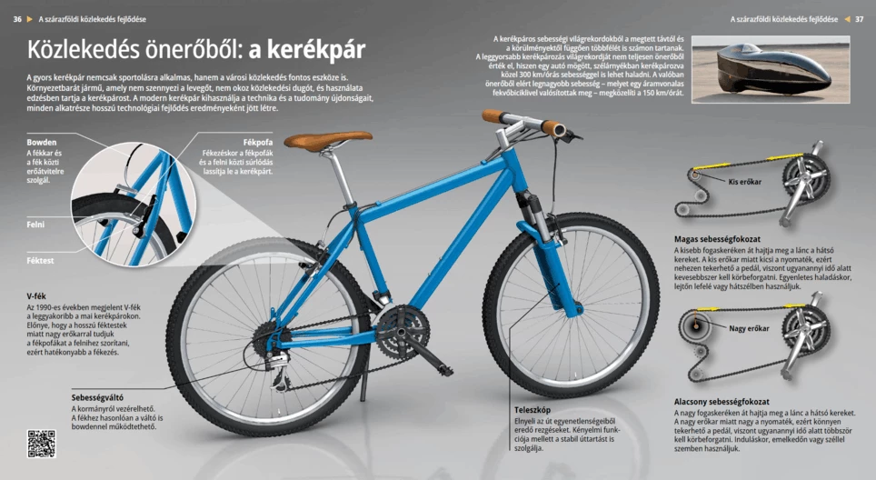 Közlekedés önerőből: a kerékpár