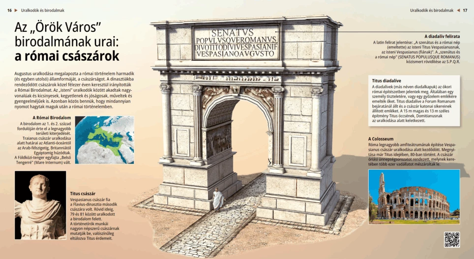 Az „Örök Város” birodalmának urai: a római császárok