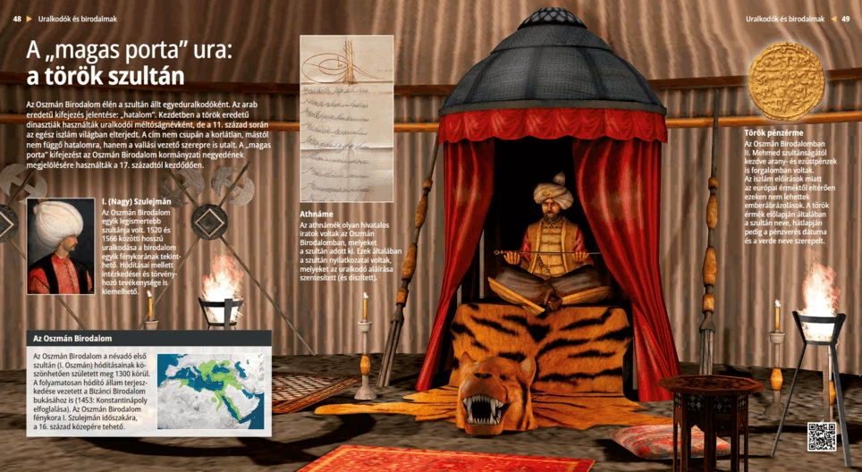 A „magas porta” ura: a török szultán