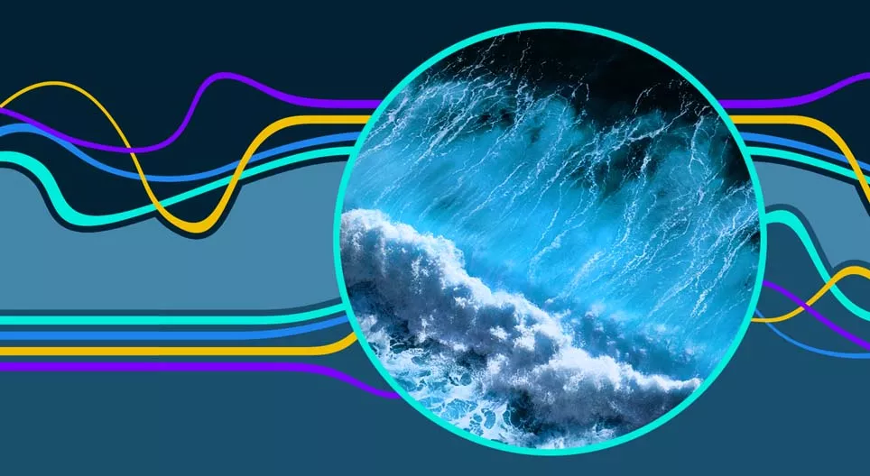 Törnek és verődnek – szegény hullámok!