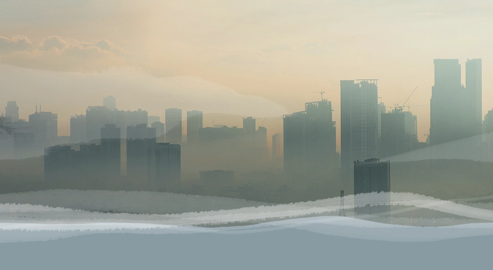 Füstbe burkolt városok