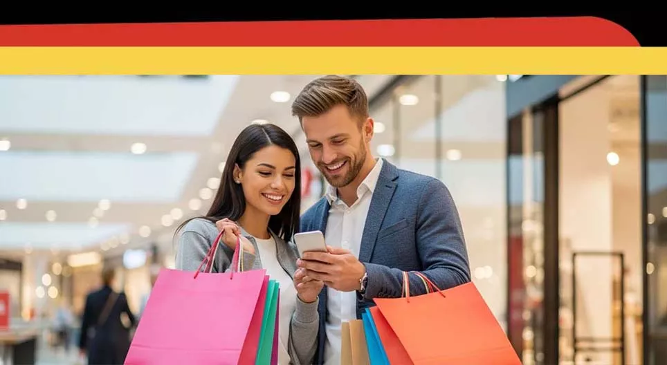 Gespräche über Einkäufe