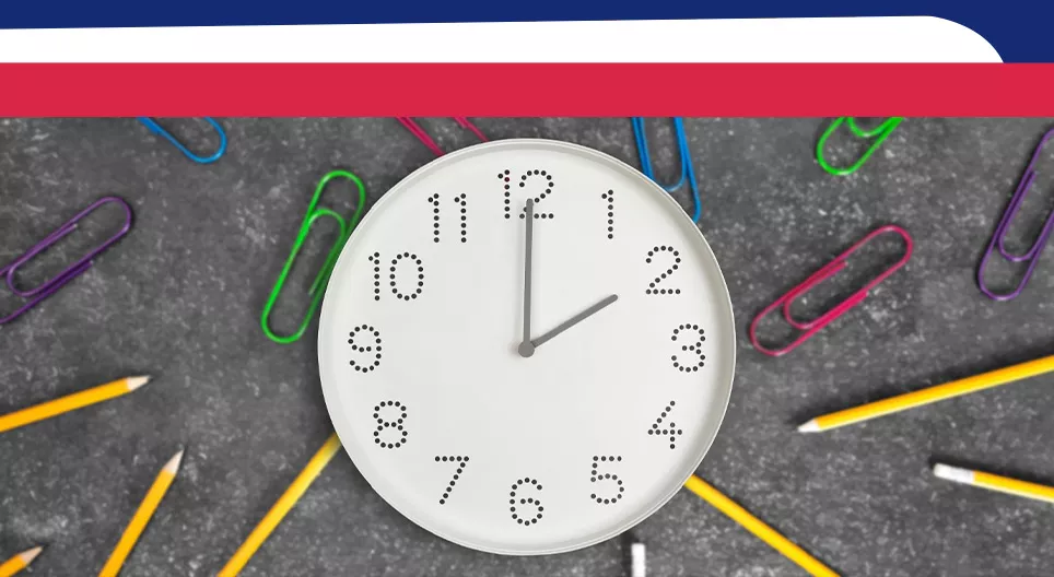 L’heure et la journée scolaire