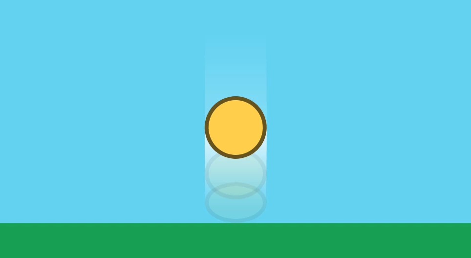 Pattogó labda mozgása