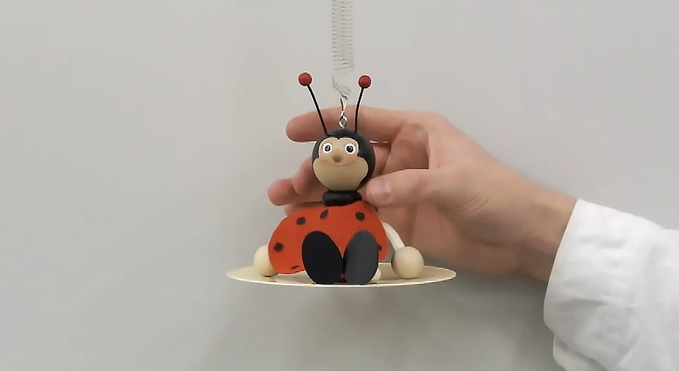 Csillapodó rezgés egy rugón II.