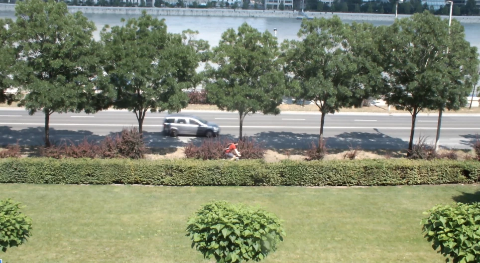 Bicikli egyenes vonalú egyenletes mozgása