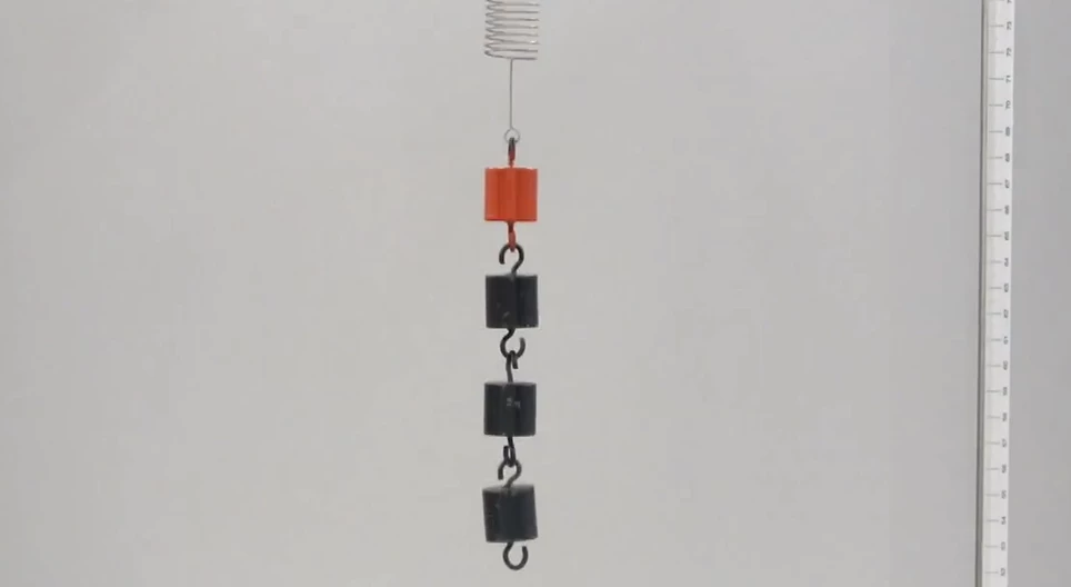 A rezgésidő tömegfüggése