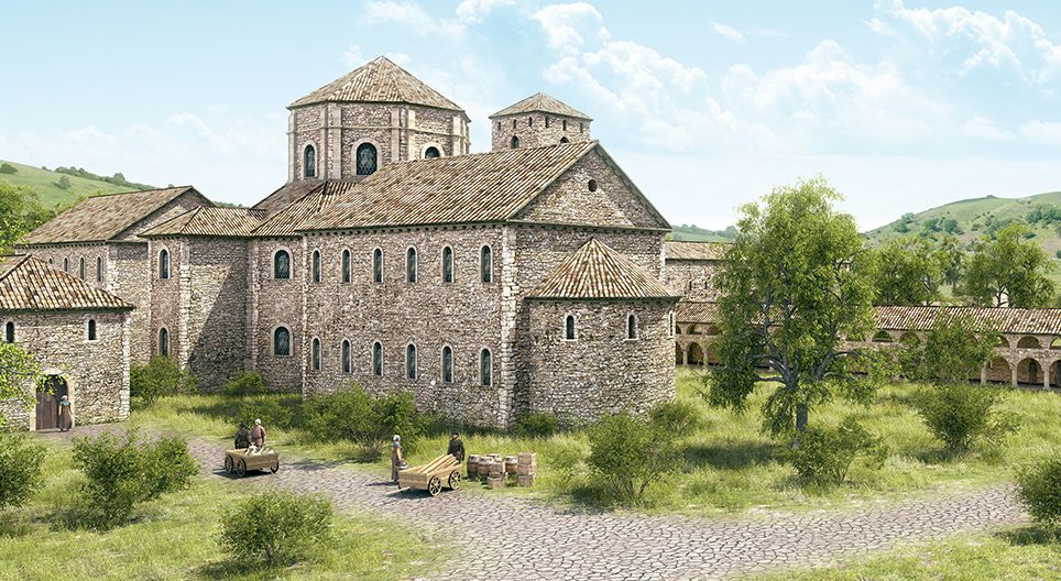 Nagy Károly palotája (Aachen, 9. század)