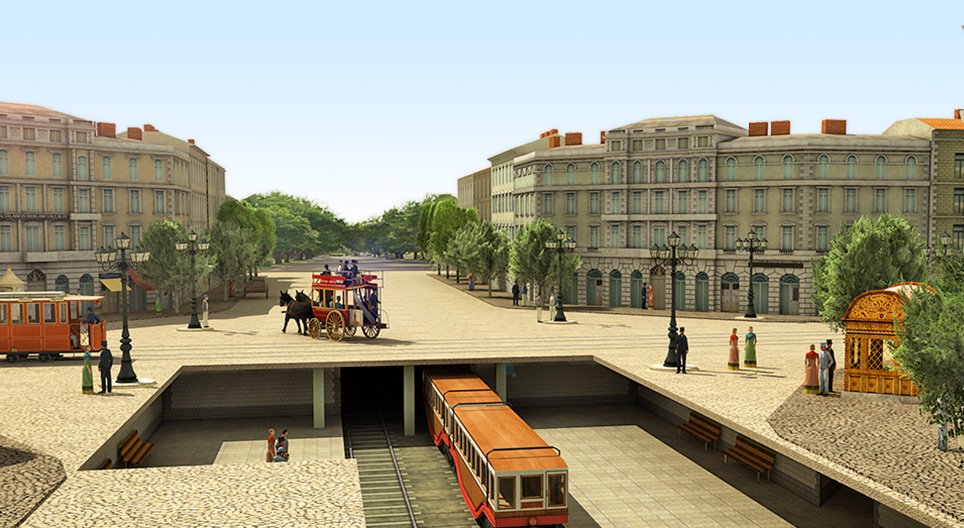 Az Oktogon a 20. század elején (Budapest)