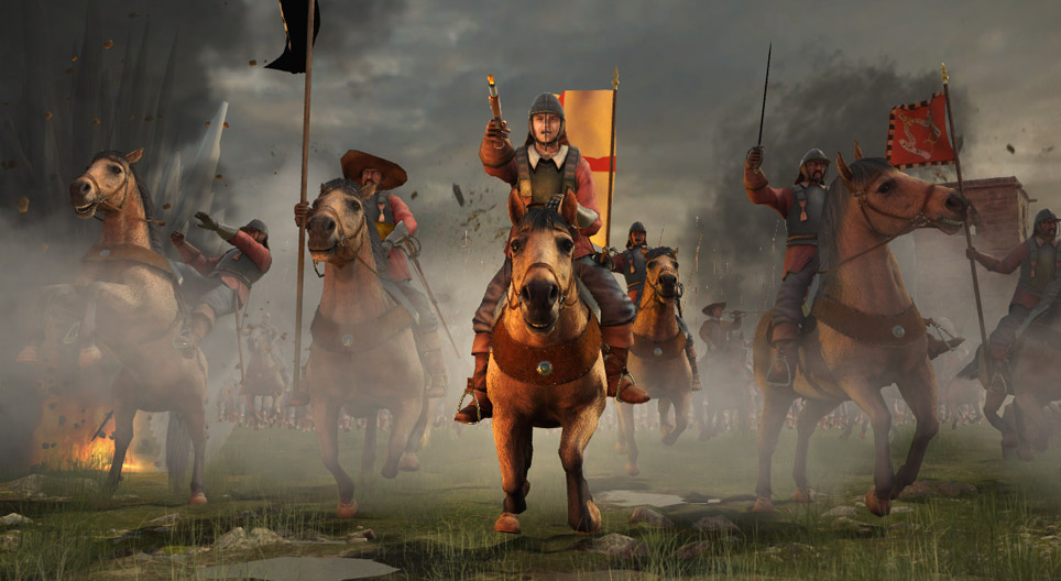 Cromwell vasbordájú katonája (17. század)