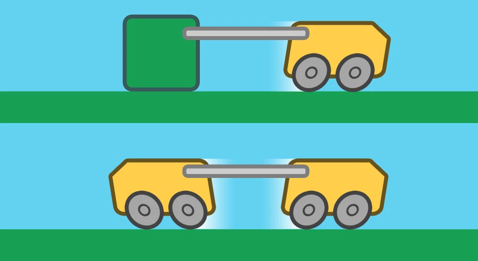 Demonstrating Newton’s 3rd law