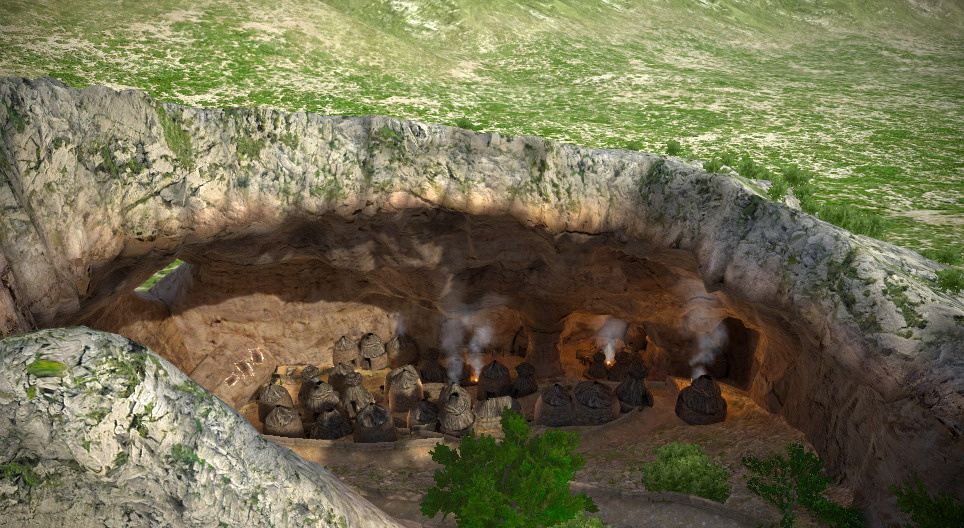 Деревня Тискали (Сардиния, первое тысячелетие до н.э.)