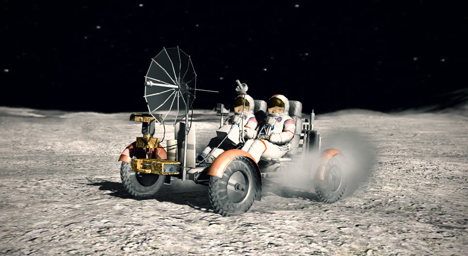 Apollo 15 mission (Lunar Rover)