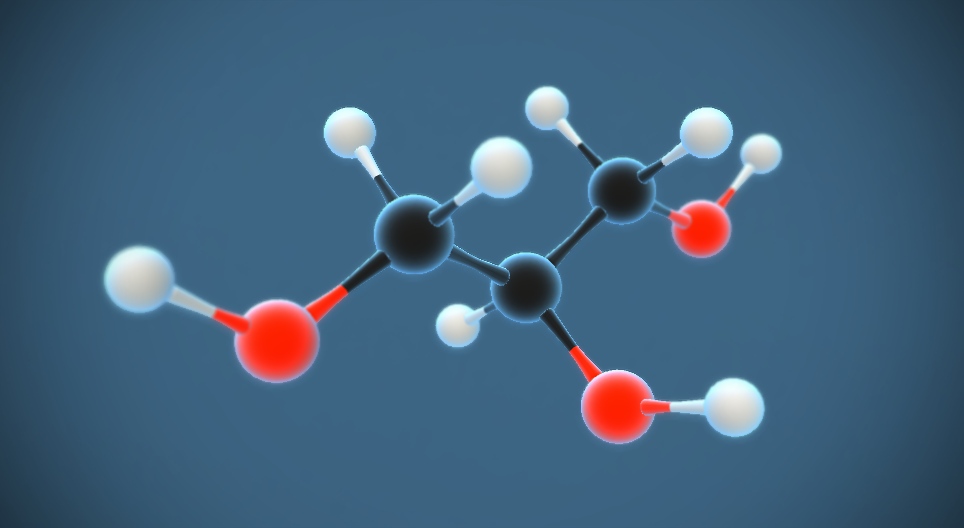 Glycerol (propane-1,2,3-triol) (C₃H₈O₃)